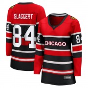 Fanatics Branded Chicago Blackhawks 84 Landon Slaggert Red Breakaway Special Edition 2.0 Women's NHL Jersey