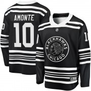 Fanatics Branded Chicago Blackhawks 10 Tony Amonte Premier Black Breakaway Alternate 2019/20 Youth NHL Jersey
