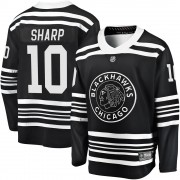 Fanatics Branded Chicago Blackhawks 10 Patrick Sharp Premier Black Breakaway Alternate 2019/20 Youth NHL Jersey