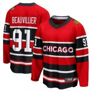 Fanatics Branded Chicago Blackhawks 91 Anthony Beauvillier Red Breakaway Special Edition 2.0 Youth NHL Jersey