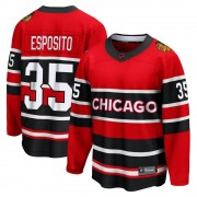 Fanatics Branded Chicago Blackhawks 35 Tony Esposito Red Breakaway Special Edition 2.0 Youth NHL Jersey