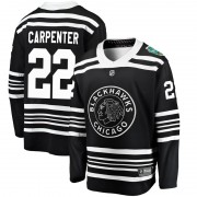 Fanatics Branded Chicago Blackhawks 22 Ryan Carpenter Black 2019 Winter Classic Breakaway Youth NHL Jersey