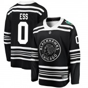 Fanatics Branded Chicago Blackhawks 0 Joshua Ess Black 2019 Winter Classic Breakaway Youth NHL Jersey
