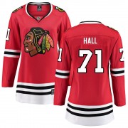 Fanatics Branded Chicago Blackhawks 71 Taylor Hall Red Breakaway Home Women's NHL Jersey