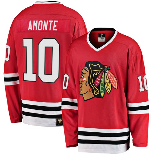 Fanatics Branded Chicago Blackhawks 10 Tony Amonte Premier Red Breakaway Heritage Youth NHL Jersey
