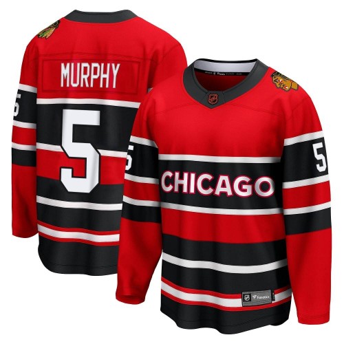 Fanatics Branded Chicago Blackhawks 5 Connor Murphy Red Breakaway Special Edition 2.0 Youth NHL Jersey