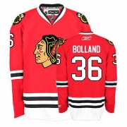 Reebok Chicago Blackhawks 36 Dave Bolland Authentic Red Home Man NHL Jersey