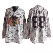 Reebok Chicago Blackhawks 88 Patrick Kane Camouflage Authentic NHL Jersey