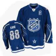 Reebok Chicago Blackhawks 88 Patrick Kane 2011 All Star Authentic Dark Blue NHL Jersey