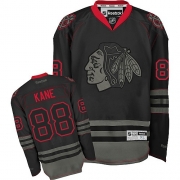 Reebok Chicago Blackhawks 88 Patrick Kane Black Ice Authentic NHL Jersey