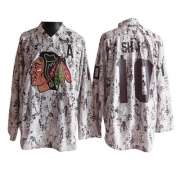 Reebok Chicago Blackhawks 10 Patrick Sharp Camouflage Authentic NHL Jersey