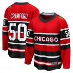 Fanatics Branded Chicago Blackhawks 50 Corey Crawford Red Breakaway Special Edition 2.0 Men's NHL Jersey