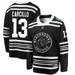 Fanatics Branded Chicago Blackhawks 13 Daniel Carcillo Black 2019 Winter Classic Breakaway Youth NHL Jersey