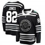 Fanatics Branded Chicago Blackhawks 82 Caleb Jones Black 2019 Winter Classic Breakaway Youth NHL Jersey