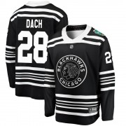 Fanatics Branded Chicago Blackhawks 28 Colton Dach Black 2019 Winter Classic Breakaway Men's NHL Jersey