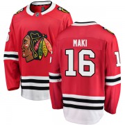 Fanatics Branded Chicago Blackhawks 16 Chico Maki Red Breakaway Home Youth NHL Jersey