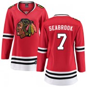 Fanatics Branded Chicago Blackhawks 7 Brent Seabrook Red Home Breakaway Women's NHL Jersey