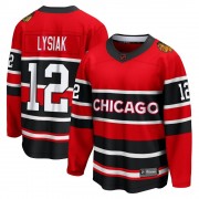Fanatics Branded Chicago Blackhawks 12 Tom Lysiak Red Breakaway Special Edition 2.0 Men's NHL Jersey