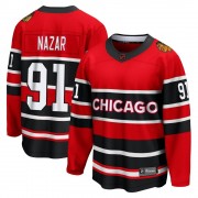 Fanatics Branded Chicago Blackhawks 91 Frank Nazar Red Breakaway Special Edition 2.0 Men's NHL Jersey