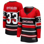 Fanatics Branded Chicago Blackhawks 33 Dustin Byfuglien Red Breakaway Special Edition 2.0 Women's NHL Jersey