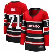 Fanatics Branded Chicago Blackhawks 71 Taylor Hall Red Breakaway Special Edition 2.0 Women's NHL Jersey