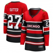 Fanatics Branded Chicago Blackhawks 27 Darryl Sutter Red Breakaway Special Edition 2.0 Women's NHL Jersey