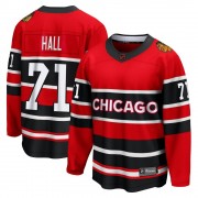 Fanatics Branded Chicago Blackhawks 71 Taylor Hall Red Breakaway Special Edition 2.0 Youth NHL Jersey