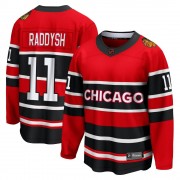 Fanatics Branded Chicago Blackhawks 11 Taylor Raddysh Red Breakaway Special Edition 2.0 Youth NHL Jersey