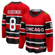 Fanatics Branded Chicago Blackhawks 8 Terry Ruskowski Red Breakaway Special Edition 2.0 Youth NHL Jersey