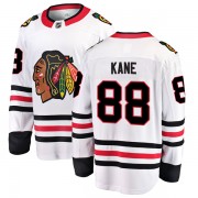Fanatics Branded Chicago Blackhawks 88 Patrick Kane White Breakaway Away Youth NHL Jersey