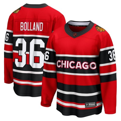 Fanatics Branded Chicago Blackhawks 36 Dave Bolland Red Breakaway Special Edition 2.0 Men's NHL Jersey