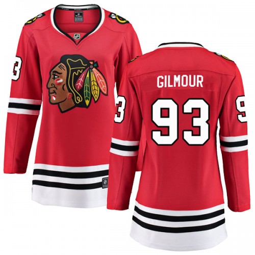 Fanatics Branded Chicago Blackhawks 93 Doug Gilmour Red Breakaway Home Women's NHL Jersey